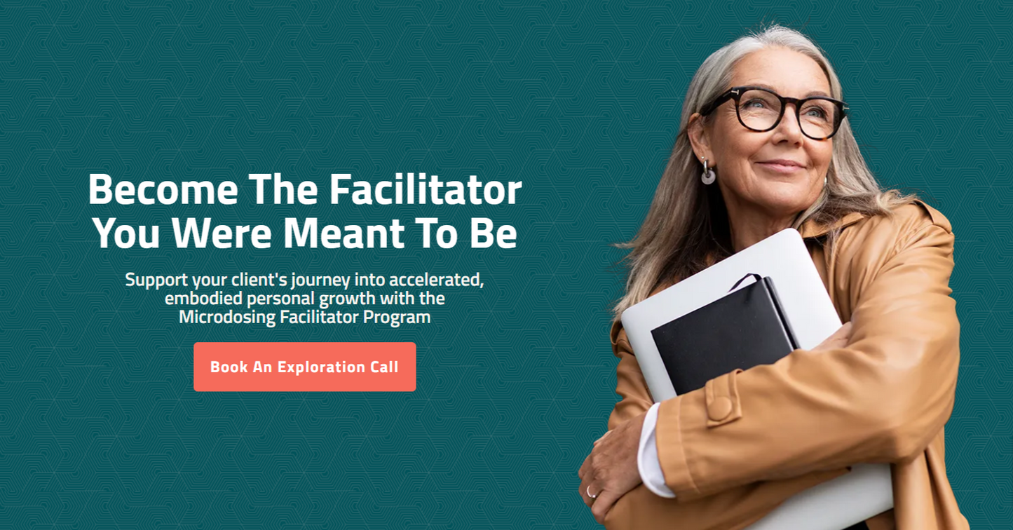 Microdosing Facilitator Training - Full Fee (Save € 400 when paying in full)