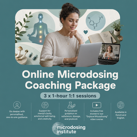 Online Microdosing coaching package (3x 1 hour)